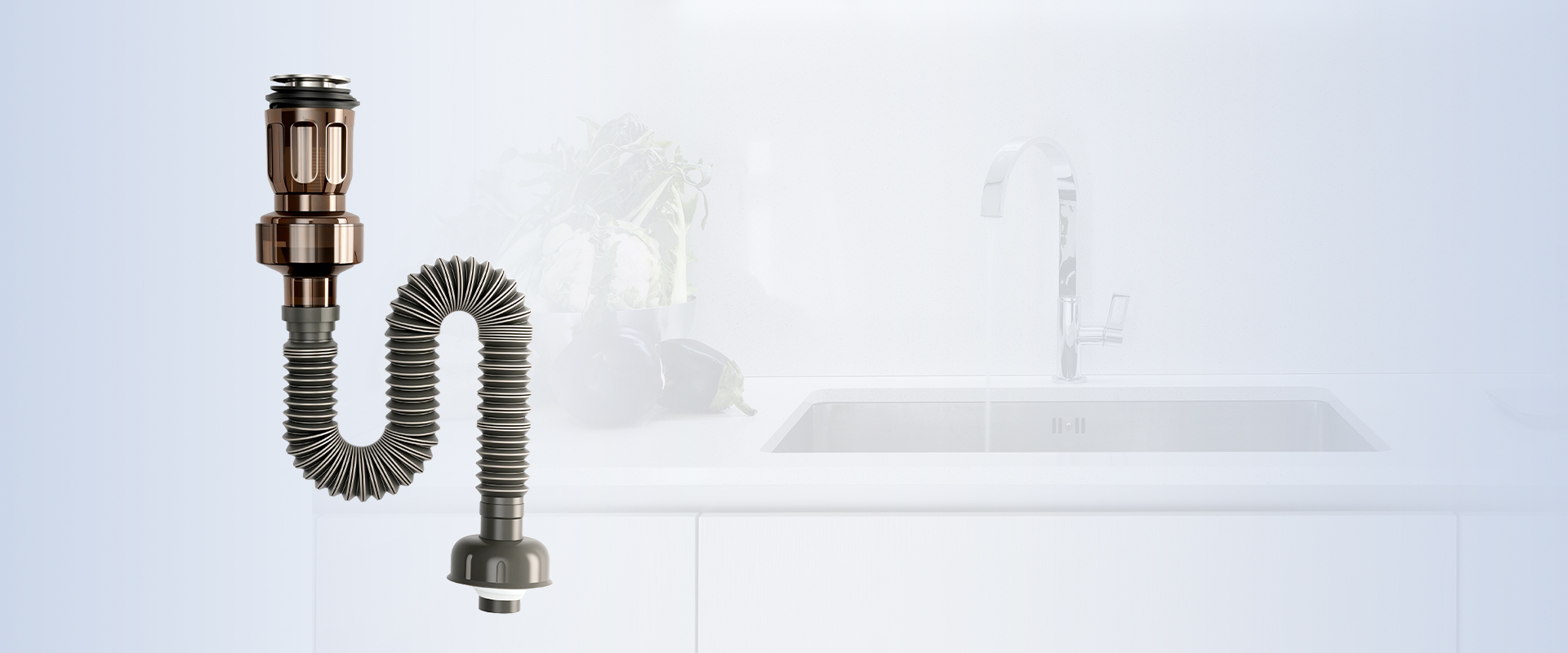 翻板下水器套装